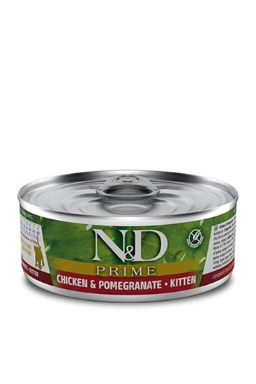 N&D cat tin Prime Kitten Chicken & Pomegranate, 70g