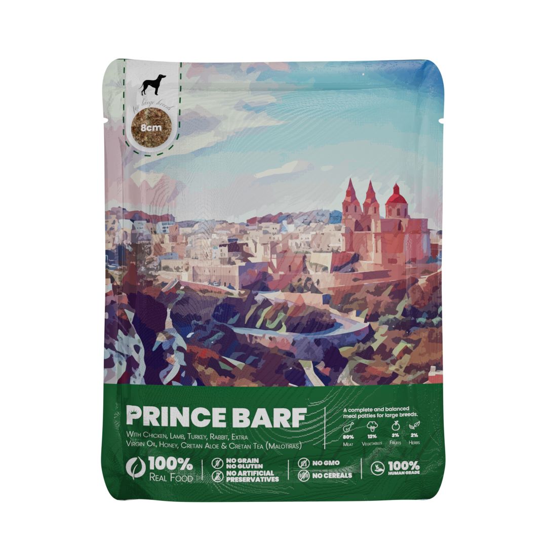 Prince Barf Patties Chicken, Lamb & Veal (large breeds)
