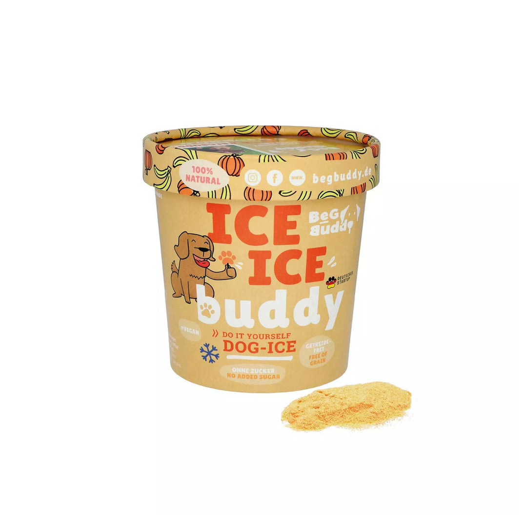 Ice Ice Buddy Ice cream for dogs with pumpkin and banana, 66 g