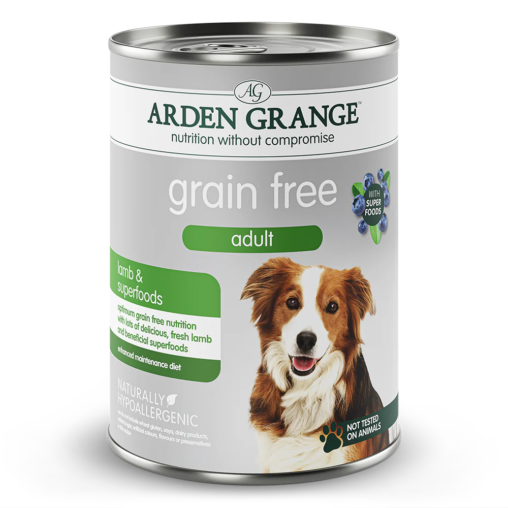 Arden Grange Grain Free Adult Lamb Superfoods, 395g
