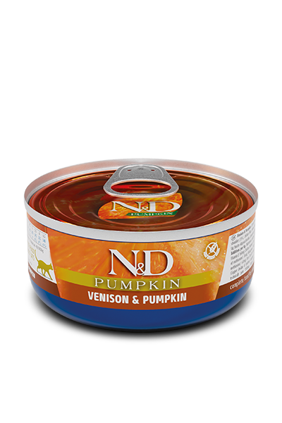 N&D cat tin Pumpkin - Venison & Pumpkin, 70g