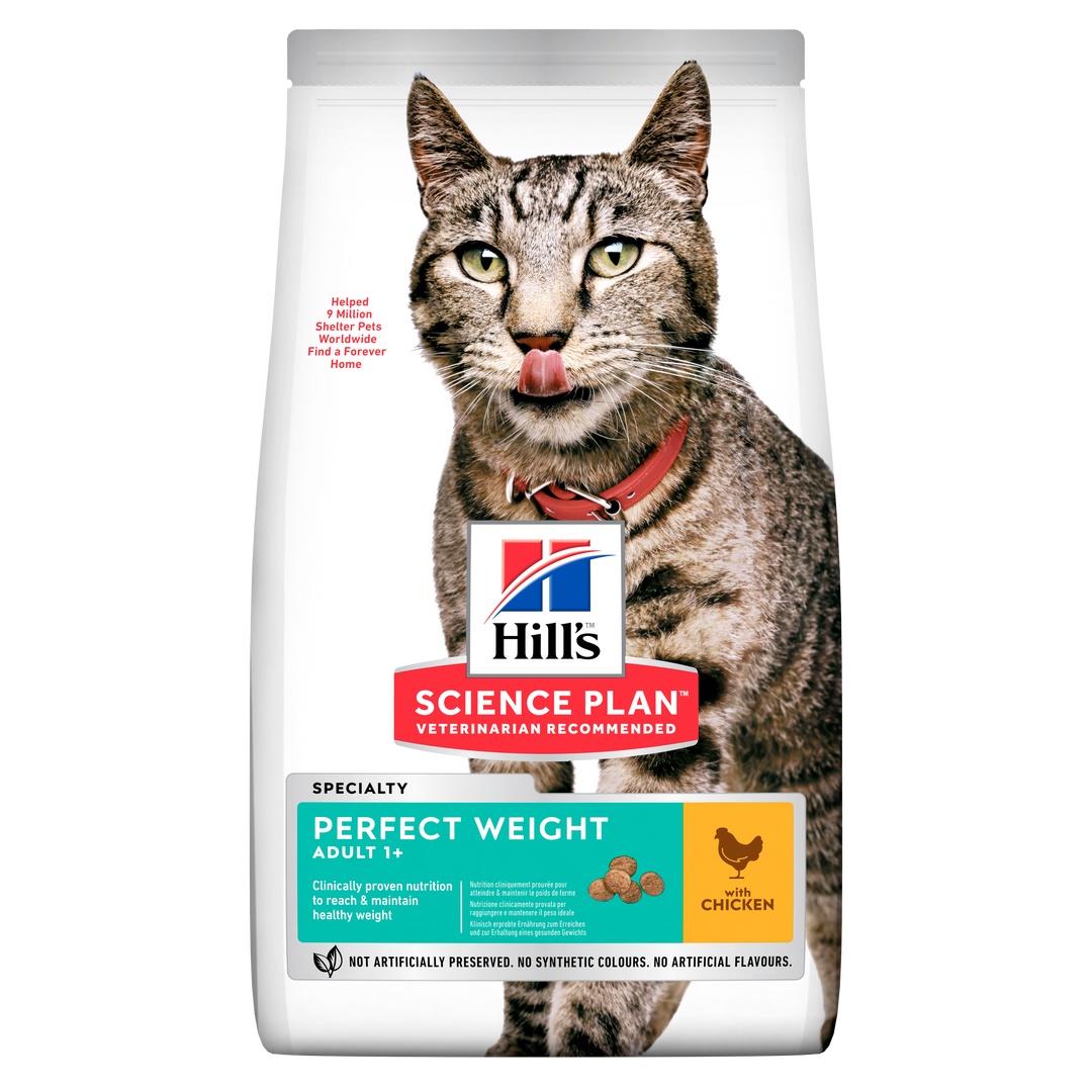 Hill's Science Plan Perfect Weight cat food Chicken