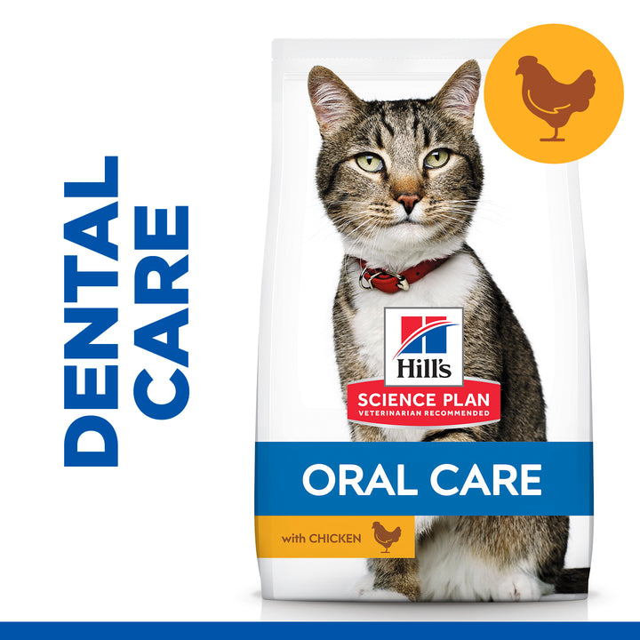 Hill's Science Plan adult 1-6 Oral Care cat food Chicken