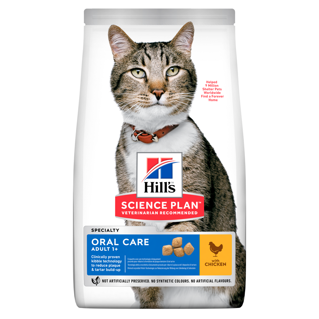 Hill's Science Plan adult 1-6 Oral Care cat food Chicken