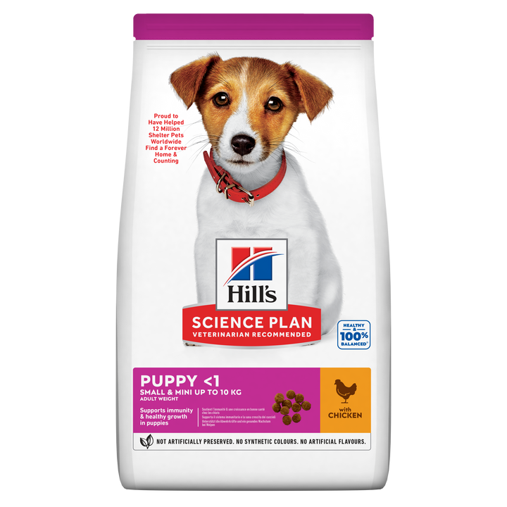 Hill's Science Plan Puppy Small & Miniature Dog Food Chicken & Turkey