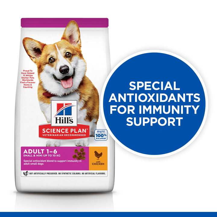 Hill's Science Plan Adult 1-6 Small & Miniature Dog Food Chicken