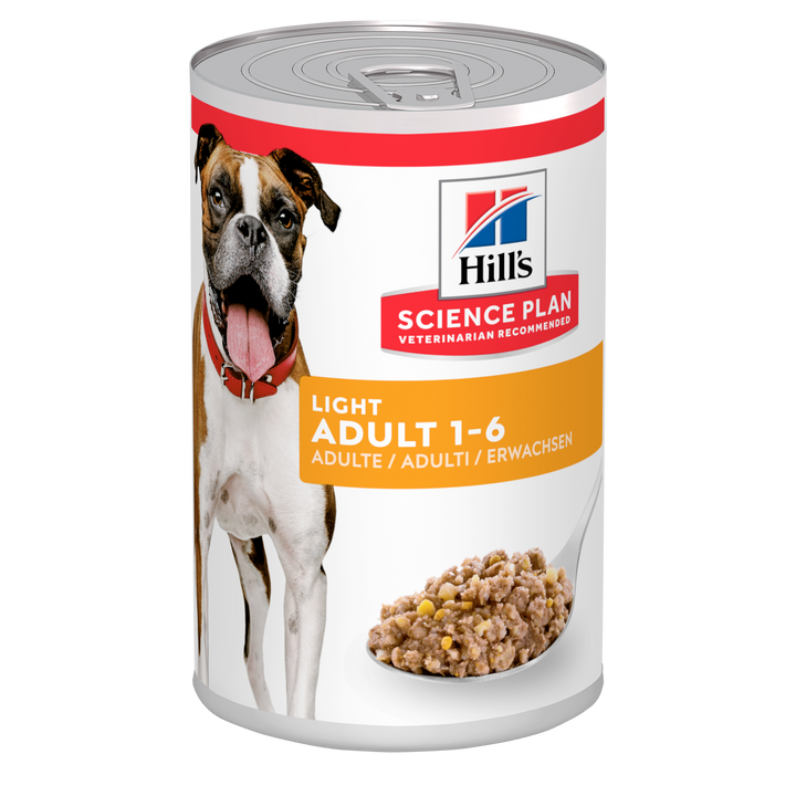 Hill's Science Plan Light Chicken, Adult 1-6, 370G CANS