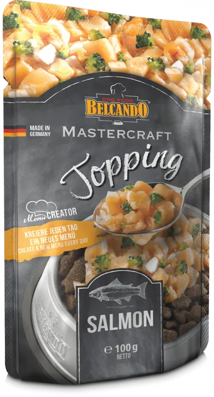 Belcando Mastercraft topping pouches 100g - Salmon