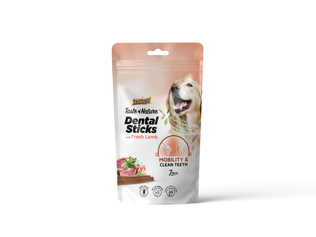 Prince Dental Sticks with Fresh Lamb, 7 Sticks