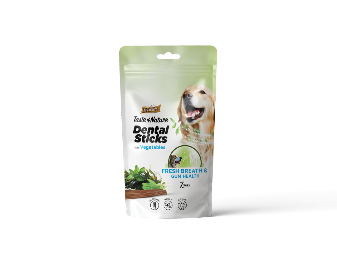Prince Dental Sticks with Seaweed & Spirulina, 7 Sticks