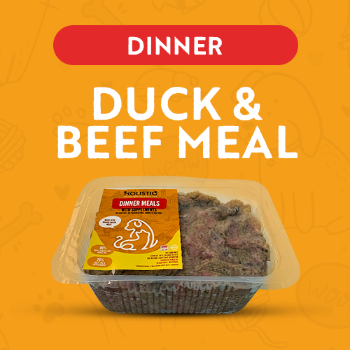 Holistic Dinner Meals - Duck & Beef Meal
