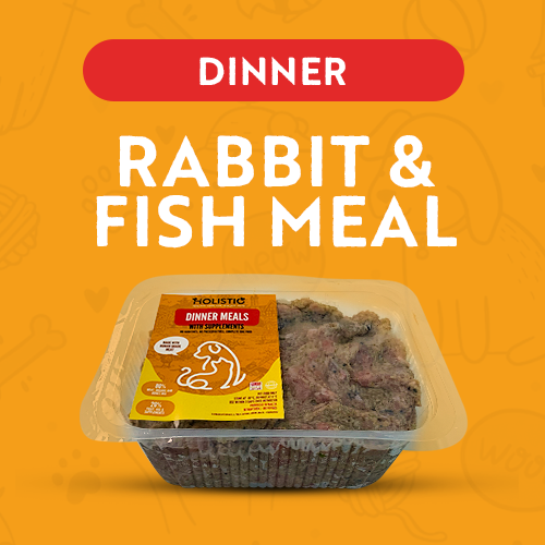 Holistic Dinner Meals - Rabbit & Fish Meal