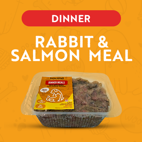Holistic Dinner Meals - Rabbit & Salmon Meal