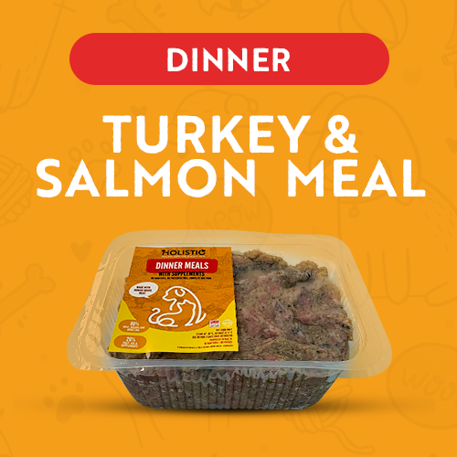 Holistic Dinner Meals - Turkey & Salmon Meal