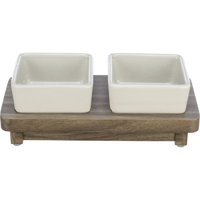 Bowl Set CityStyle, ceramic/MDF