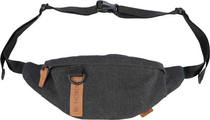 28863 Dog Activity hip bag, double fixing, belt: 57-138 cm, black/grey