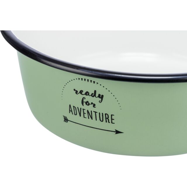 Bowl, enamel/stainless steel for Dogs