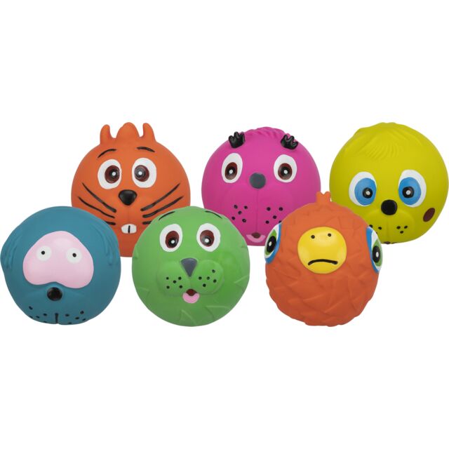 3504 12 faces, latex, diam. 6 cm