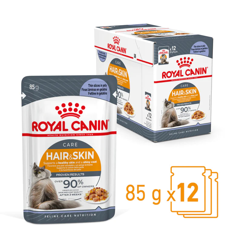 Royal Canin Hair & Skin (jelly) wet food