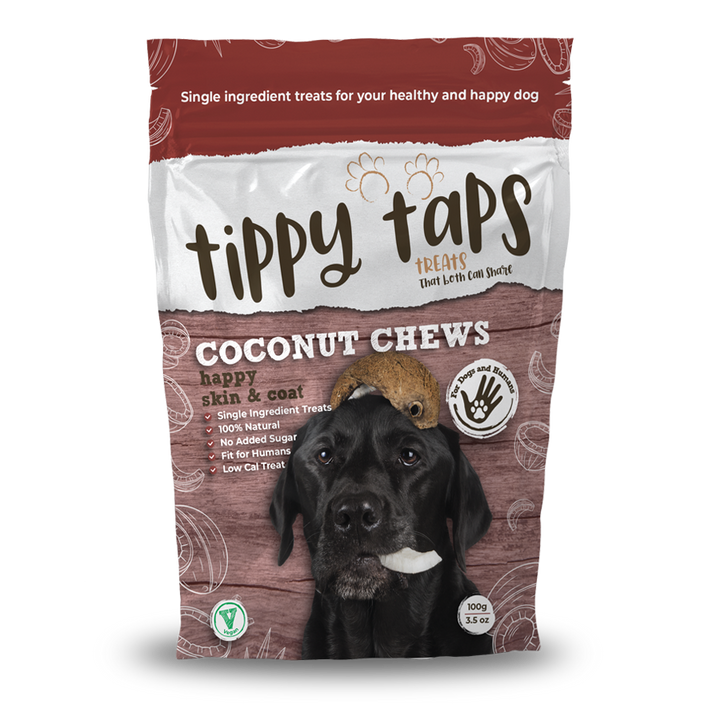 Coconut Chews - Tippy Taps 100% natural dog treats 100g
