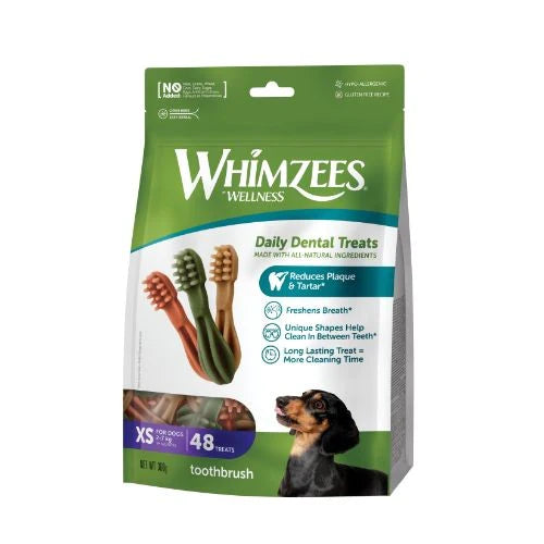 Whimzees Tooth Brushes XS - (48pc)