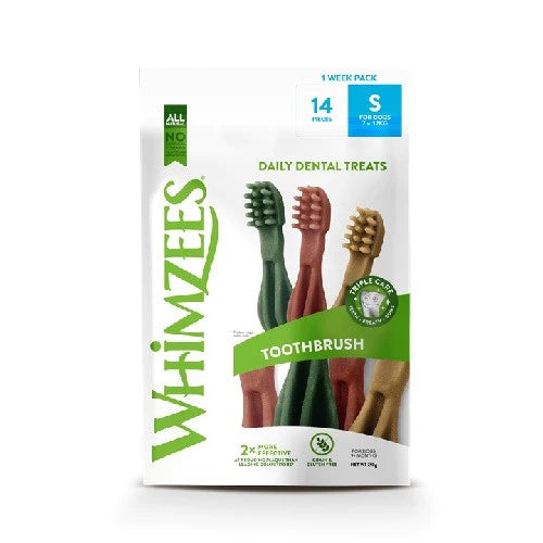 Whimzees Daily Dental Treats, Small, 14pc (2 week pack)