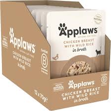 Applaws Pouch Adult Chicken with Wild Rice -1 bx (12pc)