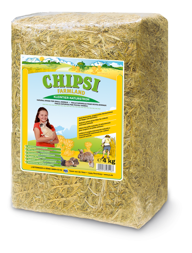 Chipsi Farmland Straw, 4 Kg