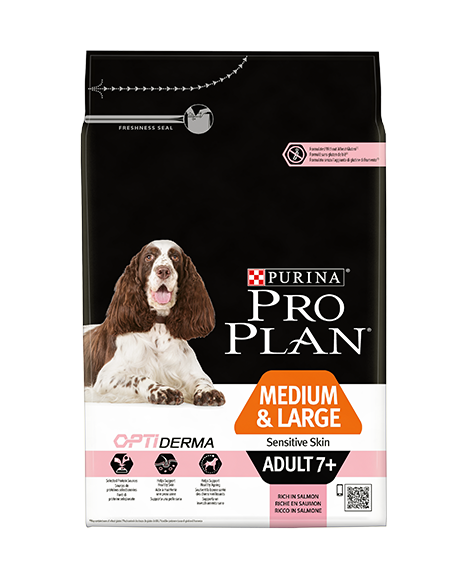 Purina Pro Plan Medium Large Adult 7 Optiderma petshopmalta