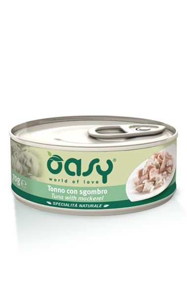 Oasy Cat Tin - Tuna with Mackerel