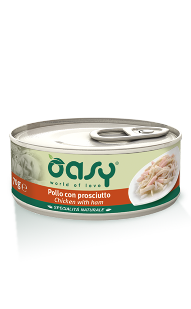 Oasy Cat Tin - Chicken with Ham