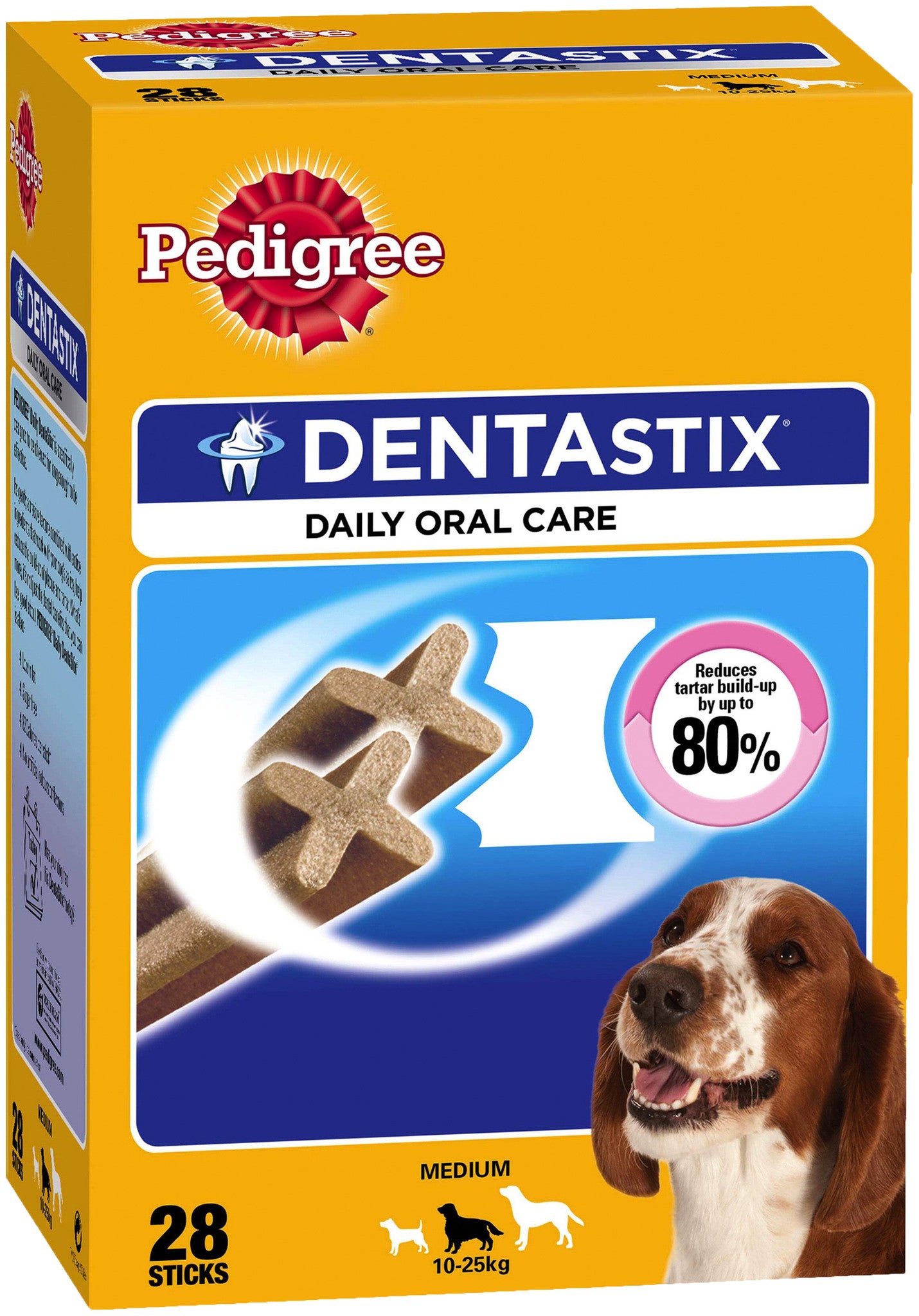 Pedigree DENTAstix Pack (28 sticks) for Medium Dogs