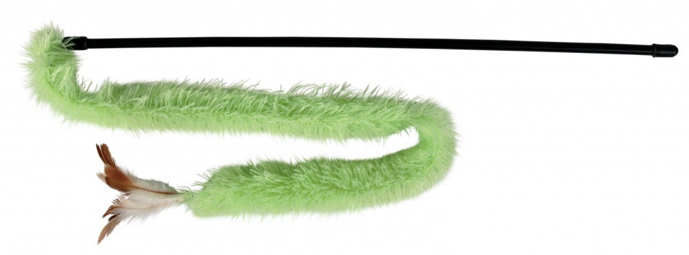 Playing Rod with Plush Strip