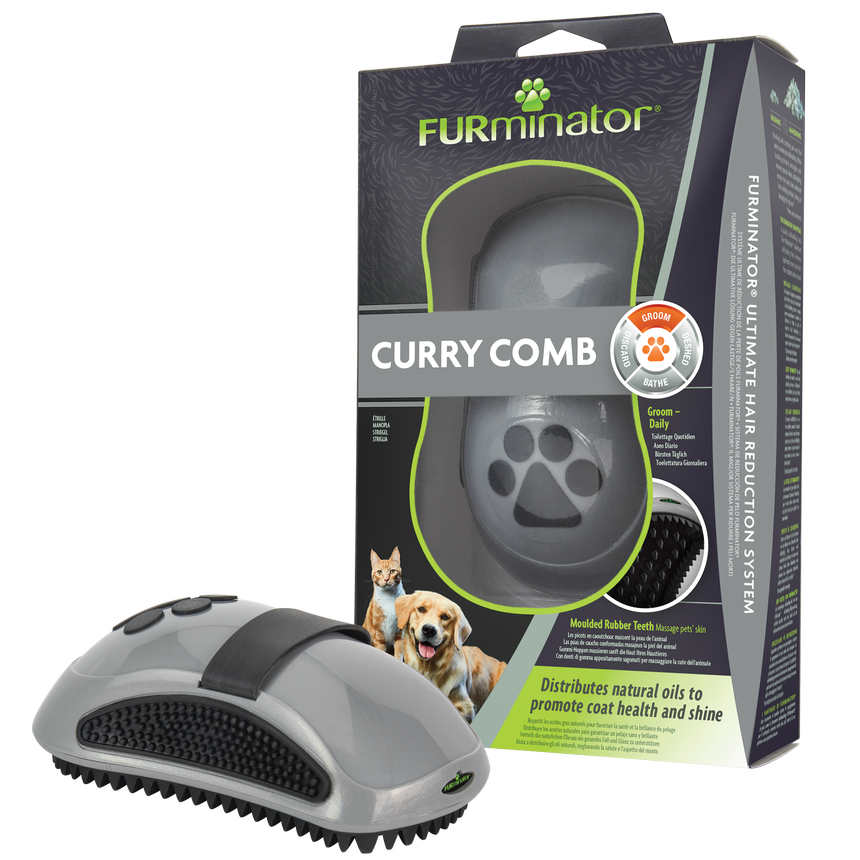 Furminator Dog Cat Curry Comb petshopmalta