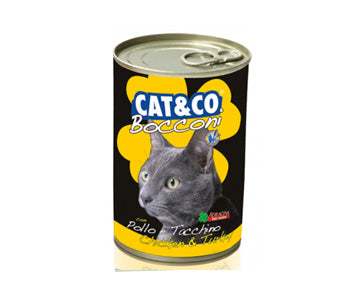 Cat & co chunks chicken / turkey