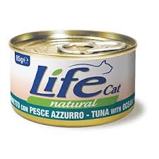 Lifecat tuna with ocean fish, 85 gr