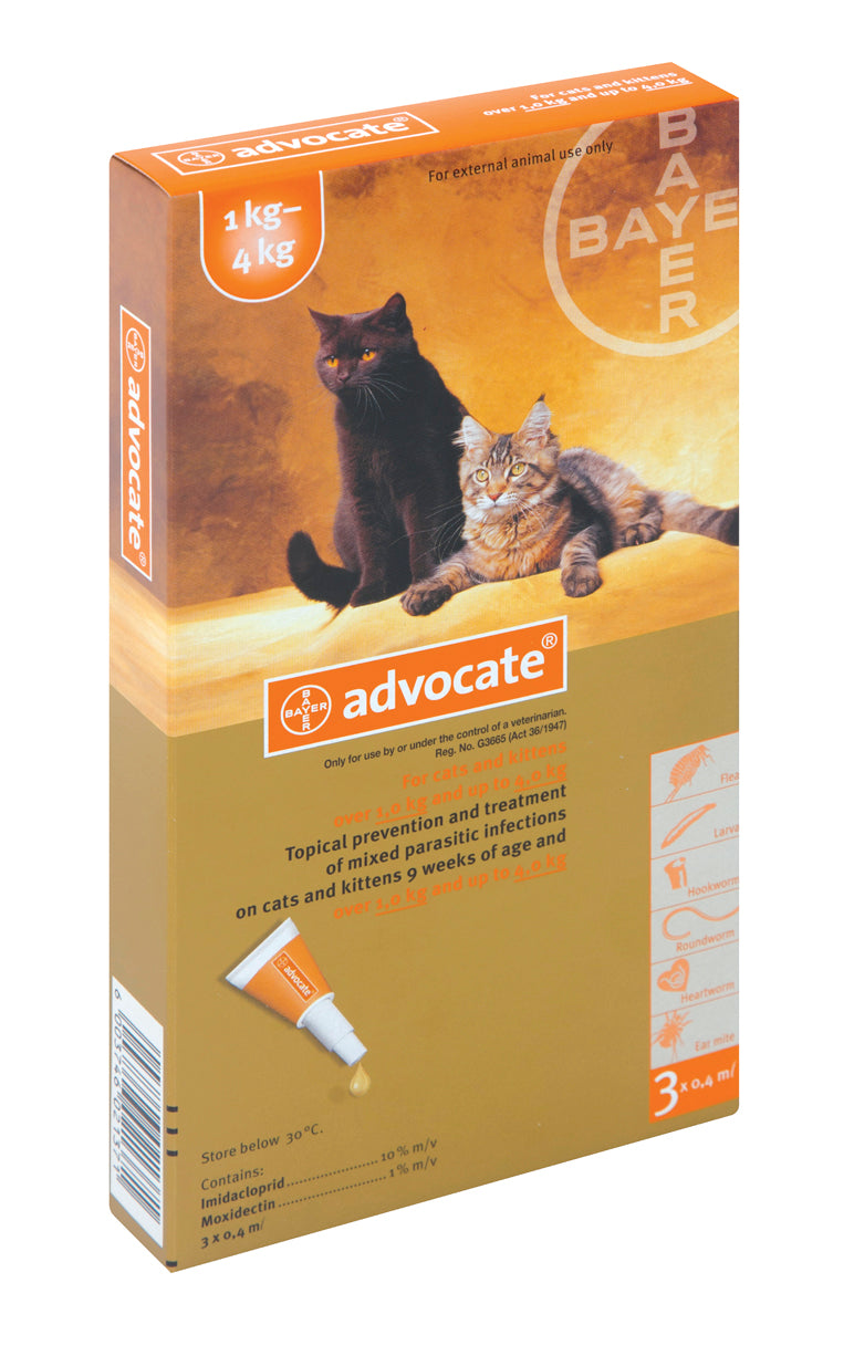 Advocate for Cats 1 - 4 Kgs
