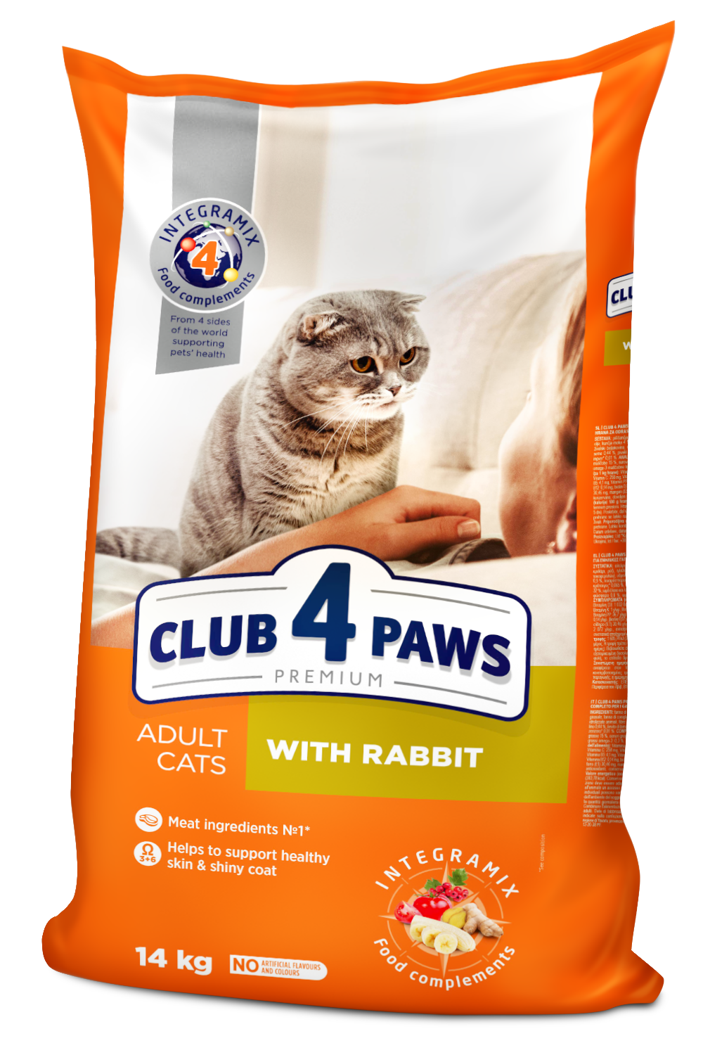 Rabbit cat sales food dry
