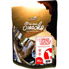 Prince Taste of Nature Snacks - Cattle Scalp Plates, 500g
