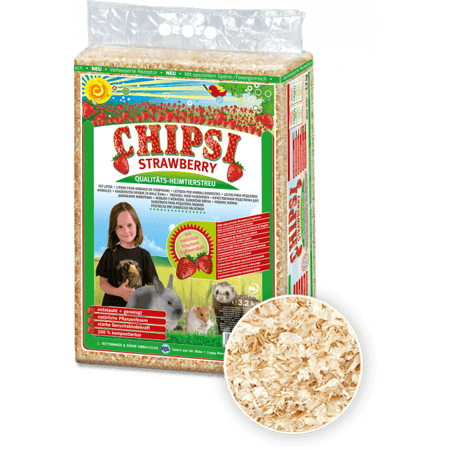 Chipsi Plus Strawberry Litter