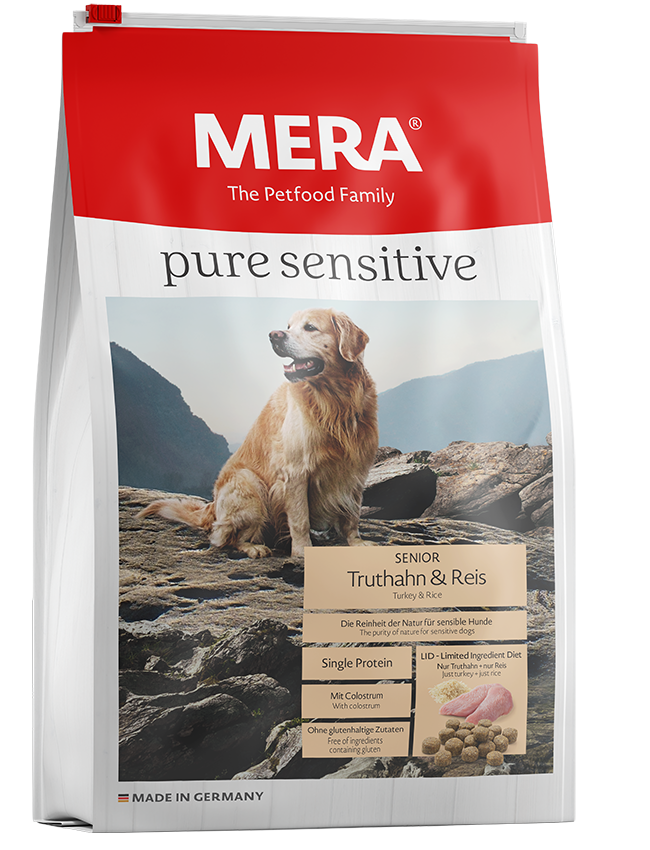 Senior sensitive dog clearance food