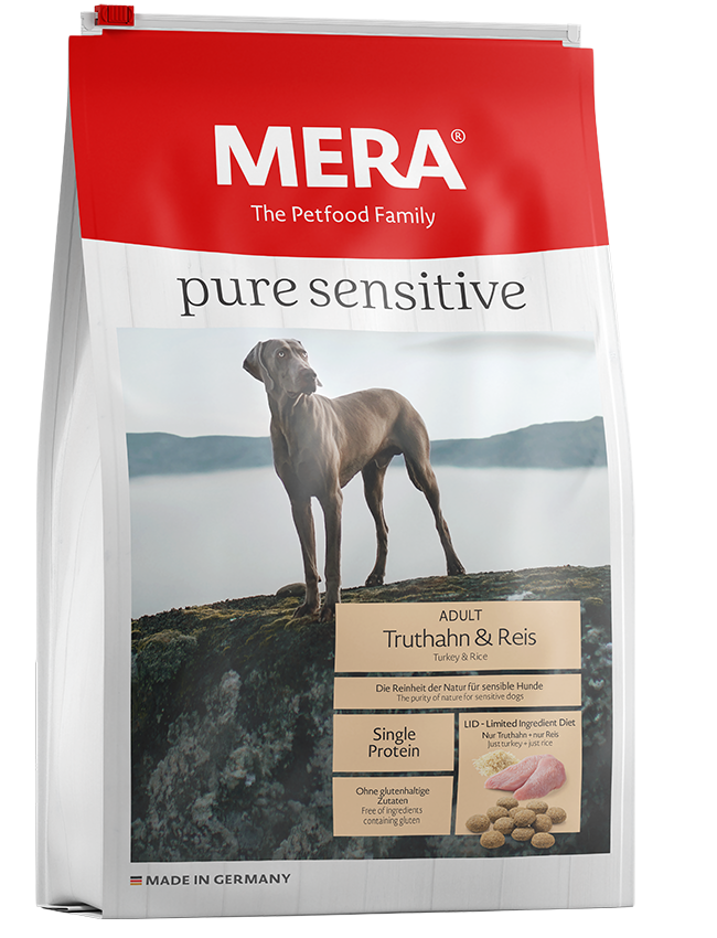 Mera Pure Sensitive - TURKEY & RICE - GLUTEN-FREE.