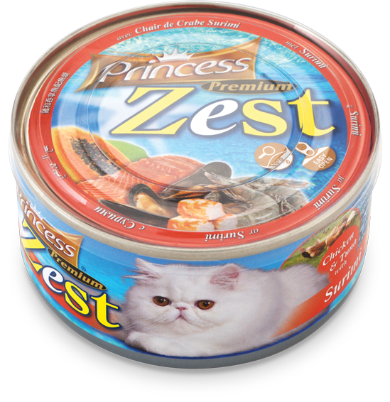 Princess Premium Zest Chicken/Tuna/Surimi 170g