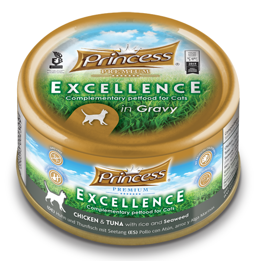 Princess Excellence Chicken & Tuna with Rice and Seaweed
