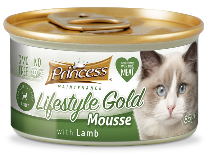 Princess Lifestyle Gold Mousse, Lamb, 85g