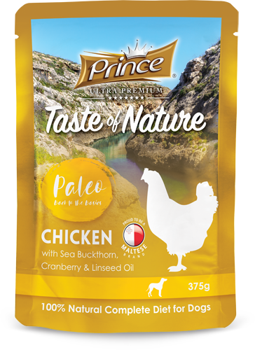 Prince Pouch Chicken & Sea Buckthorn, 375g