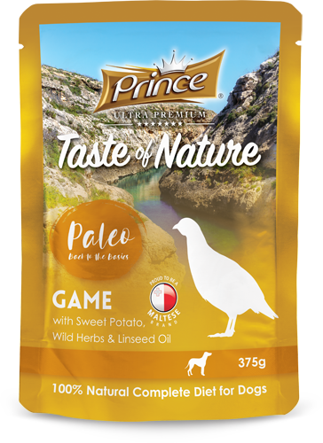 Prince Pouch Game & Sweet Potato, 375g