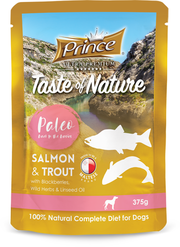 Prince Pouch Salmon & Trout, 375g
