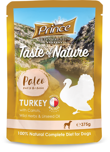 Prince Pouch Turkey with Carrots, 375g