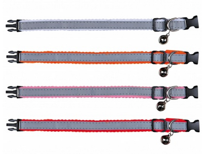Safer Life Cat Collar, Reflecting, Plastic